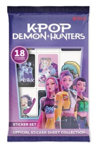 K-POP DEMON HUNTER SASZETKA Z MINI NAKLEJKAMI