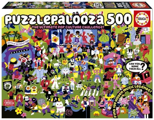 Puzzle 500 The Best Of: Muzyka, Educa