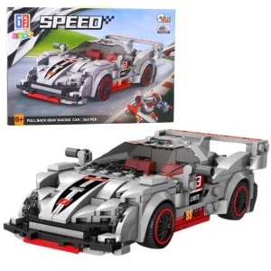 KLOCKI KONSTRUKCYJNE AUTO SPORTOWE ROBOT 2W1 363EL