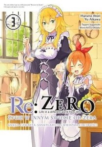 RE ZERO KSIĘGA 4 ŻYCIE 3 SANKTUARIUM I WIEDŹMA CHCIWOŚCI Waneko  